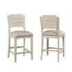 Clarion Non-Swivel Open Back Counter Height Stool