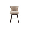 Emmett 25.75" Fabric Swivel Counter Stool