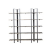 Loris 5 Shelf Metal Etagere Bookshelf