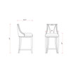 Emperor Bar Stool, Set of 3