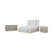 Solaria 3pc Bedroom Set (California King Bed, Dresser & Nightstand)