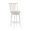 43.5" Wood Savana Furniture Bar Height Swivel Stool