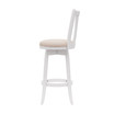 43.5" Wood Savana Furniture Bar Height Swivel Stool