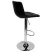 Mandy Modern Adjustable Swivel Kitchen Bar Stools, Set of 2