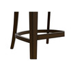 41" Wood Caydena Memory Return Swivel Furniture Counter Height Stool