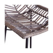 Bali Kubu Rattan Bar Chairs, Set of 2