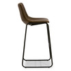 Set of 2 Adan Iron Frame Bar Stool