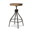 Furniture Worland Adjustable Swivel Backless Stool