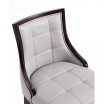 Fifth Avenue 19" 3 Piece Beech Wood Faux Leather Upholstered Barstool Set