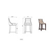 Fifth Ave Counter Stool, Set of 2