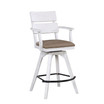 Wappinger Double Panel Back Spectator Counter Height Stool