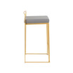 Fuji Gold Counter Stool, Set of 2