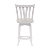 39" Wood Savana Furniture Counter Height Swivel Stool