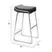 Wedge Barstool, Set of 2