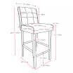 Antonio Tufted Bar Stool