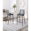 43" Steel, Polyurethane Magnus Bar Chair