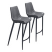 43" Steel, Polyurethane Magnus Bar Chair