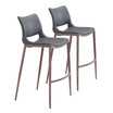 41" Stainless Steel, Polyurethane Ace Bar Chair