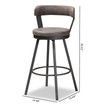 Arcene Counter Stool, Set of 2