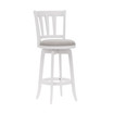 43.5" Wood Presque Isle Furniture Bar Height Swivel Stool