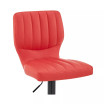 Bardot Adjustable Faux Leather Swivel Bar Stool