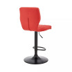 Bardot Adjustable Faux Leather Swivel Bar Stool