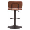 43" Steel, Polyurethane Holden Adjustable Bar Chair