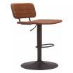 43" Steel, Polyurethane Holden Adjustable Bar Chair