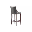 Fifth Avenue 19" L Beech Wood Faux Leather Upholstered Barstool