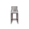 Fifth Avenue 19" L Beech Wood Faux Leather Upholstered Barstool