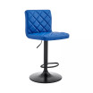 Duval Adjustable Faux Leather Swivel Bar Stool