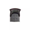 Fifth Avenue 19" Beech Wood Faux Leather Upholstered Counter Height Barstool