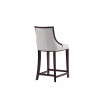 Fifth Avenue 19" Beech Wood Faux Leather Upholstered Counter Height Barstool