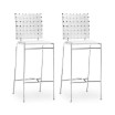 Criss Cross Counter Chair, Set of 2