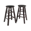 Element 2 Piece Wood Counter Stool Set