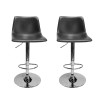 Jimmy Dean Adjustable Swivel Bar Stool, Set of 2