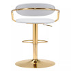 44" Steel, Polyurethane Gusto Bar Chair