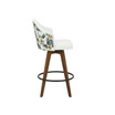 Ahoy Floral Counter Stool