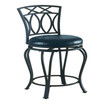 Coronado 24" Elegant Metal Counter Stool with Seat