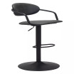 44" Steel, Polyurethane Kirby Bar Chair