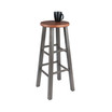 Ivy 29.1" Wood Bar Stool