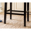 Jaden Bonded Leather Saddle Bar Stool