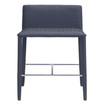35" each, Set of 2 Steel, Polyester Confidence Counter Chair