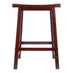 Home Decorative Saddle Seat 24" Stool, Single, RTA