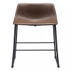 39" each, Set of 2 Steel, Polyurethane Smart Bar Chair