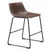 39" each, Set of 2 Steel, Polyurethane Smart Bar Chair