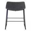 39" each, Set of 2 Steel, Polyurethane Smart Bar Chair