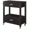 Kelaher 2-Drawer Serving Cart