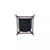 Emperor 19" 2 Piece Beech Wood Faux Leather Upholstered Barstool Set
