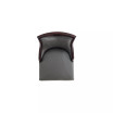 Emperor 19" 2 Piece Beech Wood Faux Leather Upholstered Barstool Set